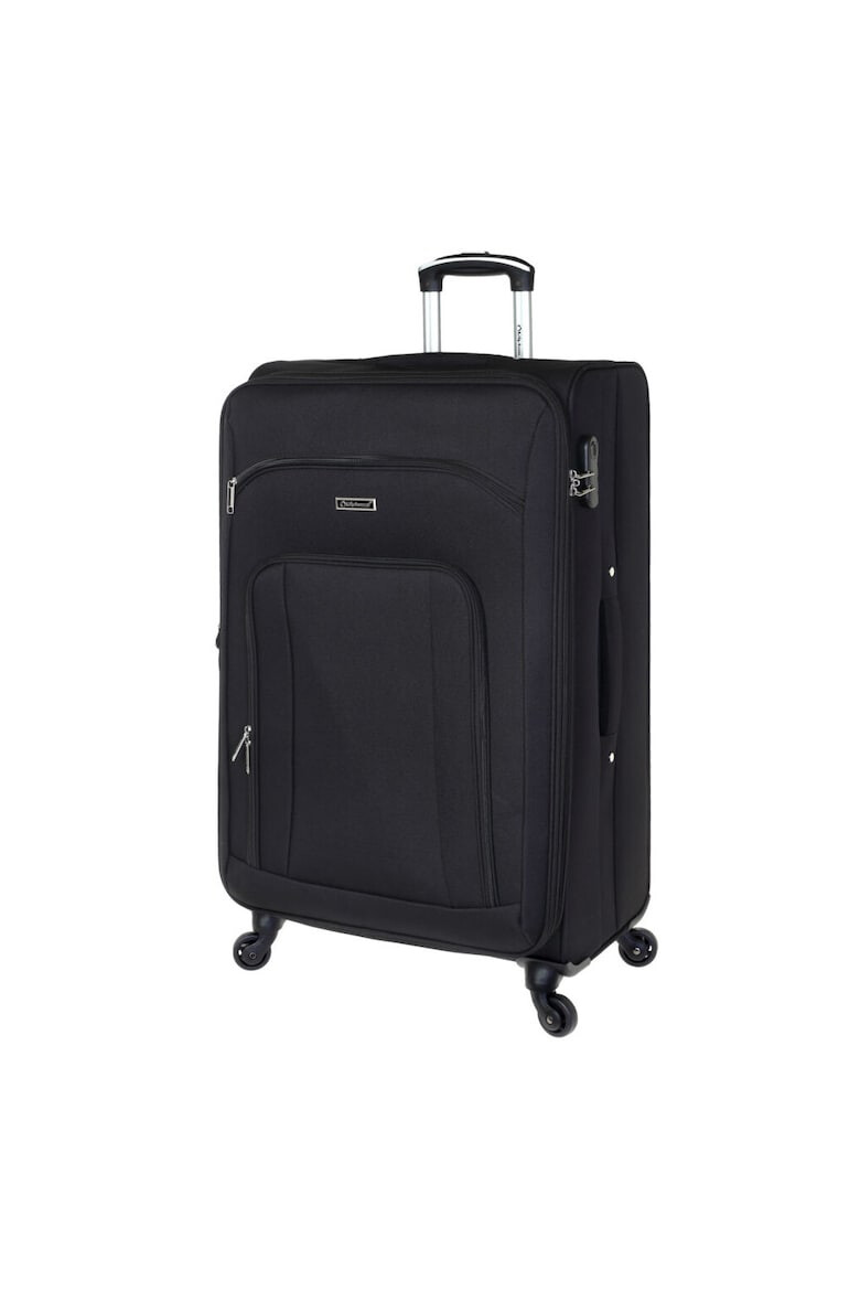 Diplomat Set Trolere Extensibil 4 Roti ZC 444 - 3 Piese Negru - Pled.ro