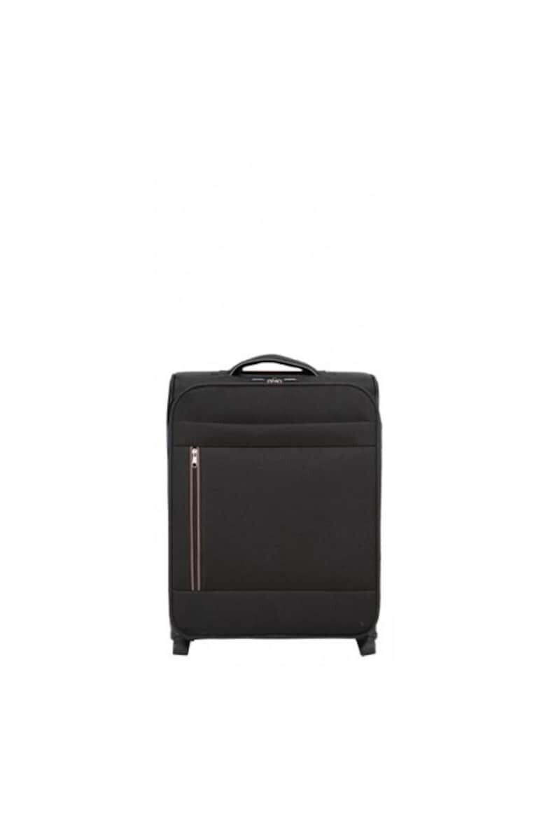 Diplomat Troler Cabina ZC 600 - 55 cm Negru - Pled.ro