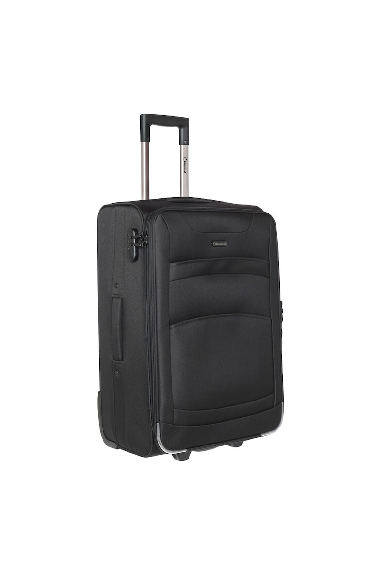 Diplomat Troler Mediu Extensibil ZC 6019 - 67 cm Negru - Pled.ro