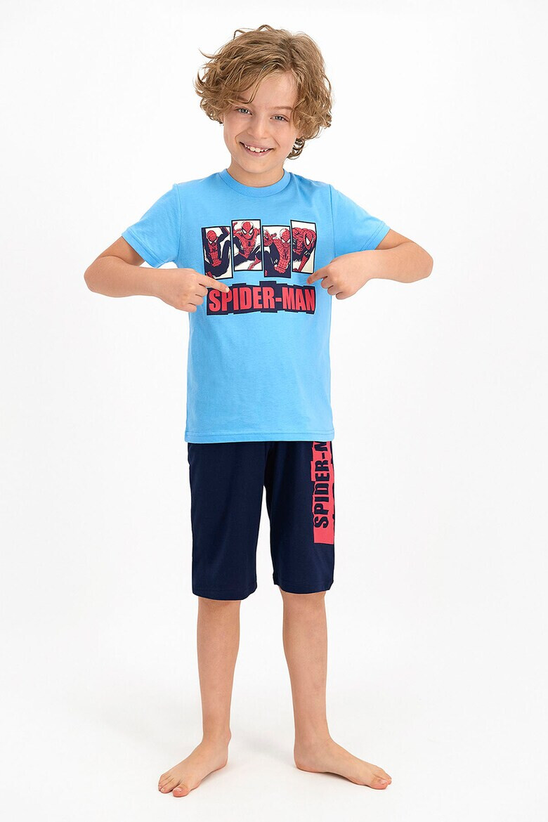 Disney Pijama cu imprimeu cu Spiderman - Pled.ro