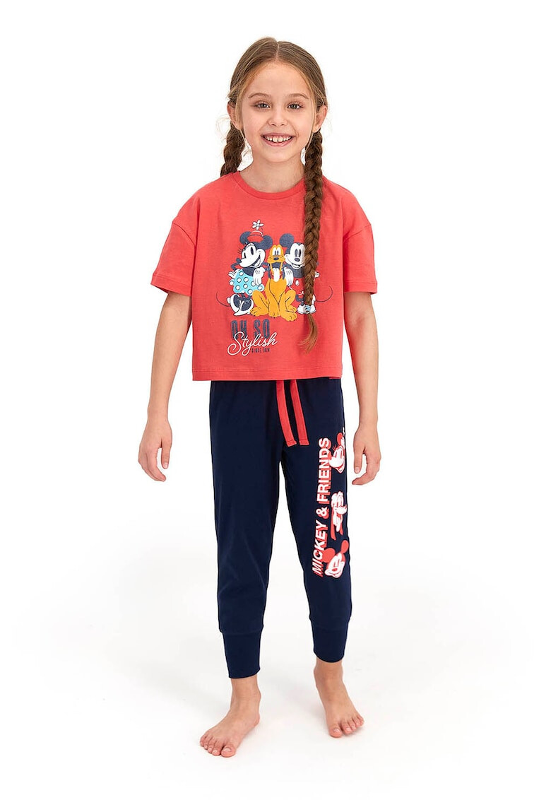 Disney Pijama cu imprimeu si pantaloni lungi - Pled.ro