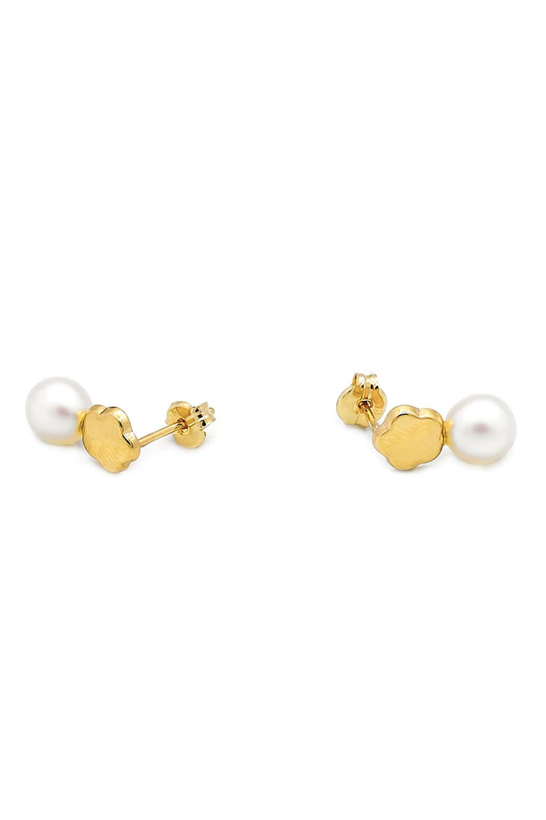 DIVA PEARLS Cercei de aur de 14K cu perle - Pled.ro