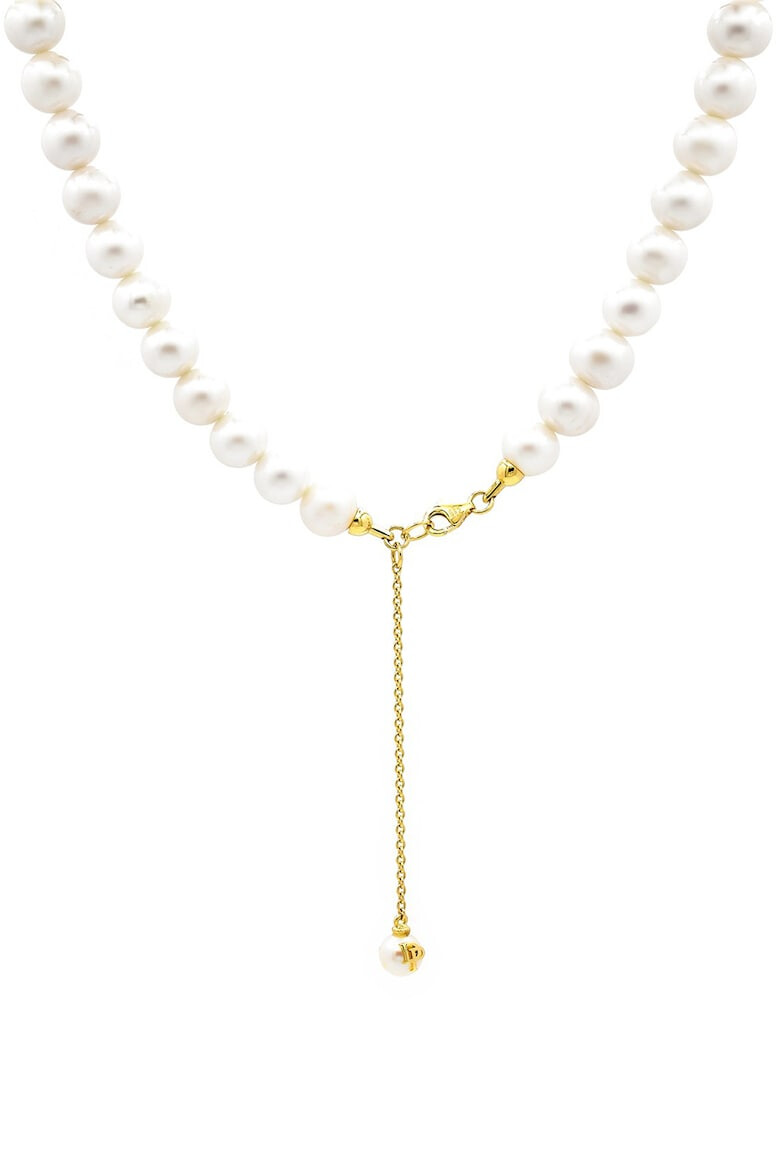 DIVA PEARLS Colier cu perle de cultura si elemente din aur de 14K Signature - Pled.ro