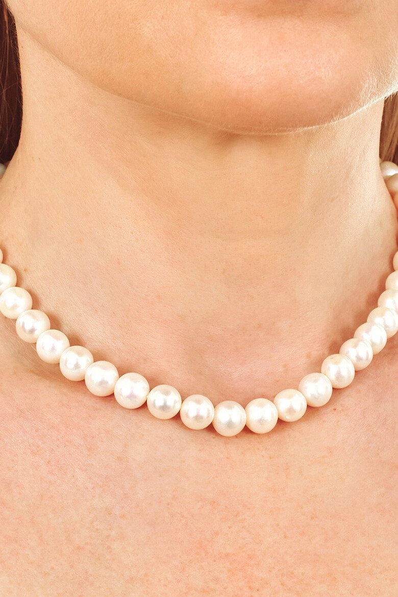 DIVA PEARLS Colier cu perle de cultura si elemente din aur de 14K Signature - Pled.ro