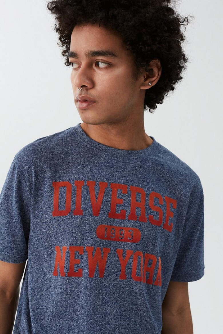 DIVERSE Tricou cu text NY Shade - Pled.ro