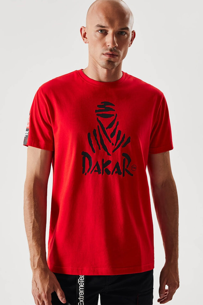 DIVERSE Tricou de bumbac cu imprimeu Dakar - Pled.ro