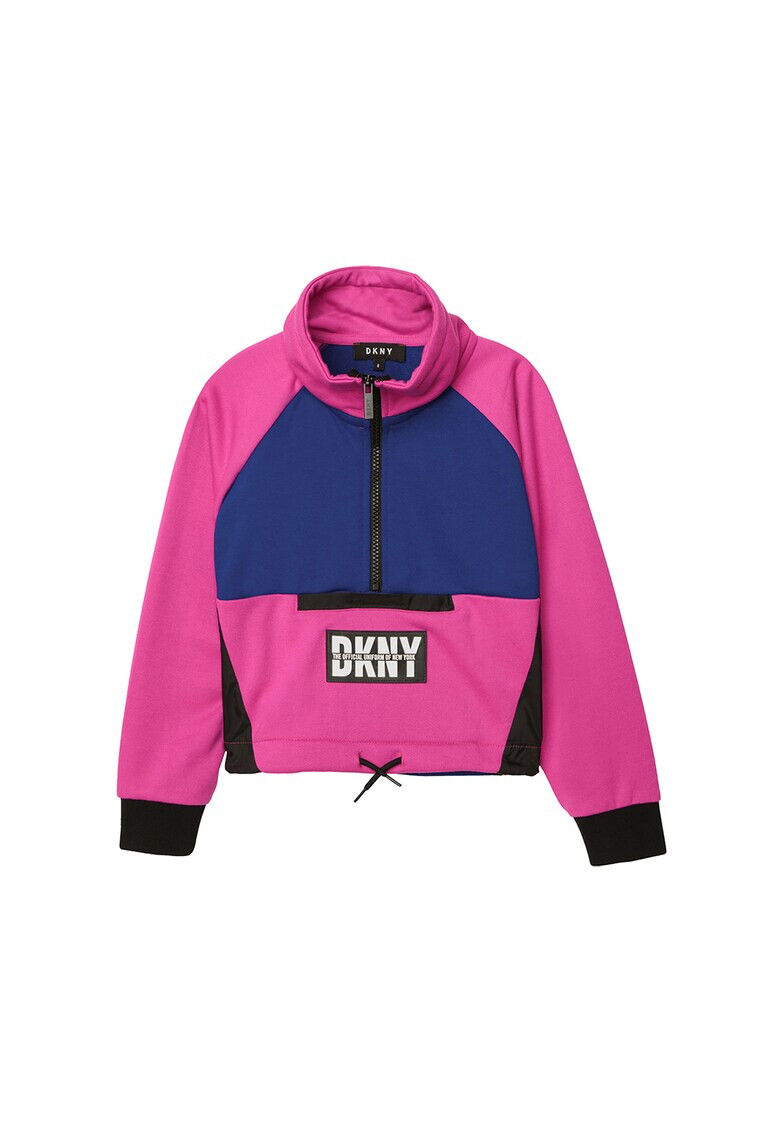 DKNY Bluza sport cu terminatie ajustabila - Pled.ro