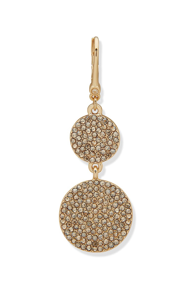 DKNY Carver Dangle Earrings With Crystals - Pled.ro