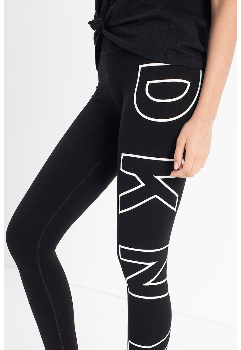 DKNY Colanti crop cu talie inalta pentru antrenament - Pled.ro