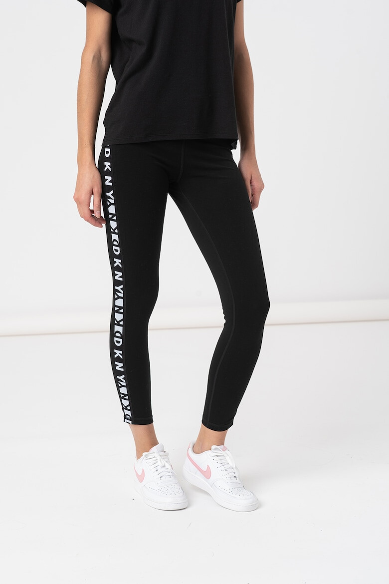 DKNY Colanti cu benzi logo pentru fitness - Pled.ro