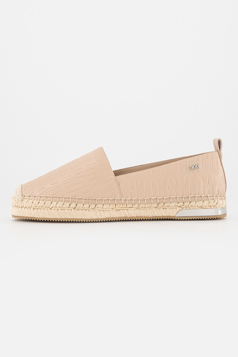 DKNY Espadrile din piele ecologica cu logo Makalina - Pled.ro