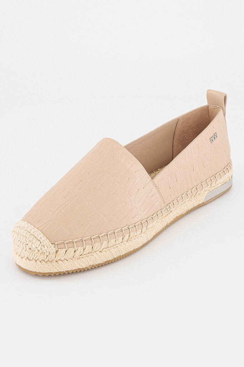 DKNY Espadrile din piele ecologica cu logo Makalina - Pled.ro