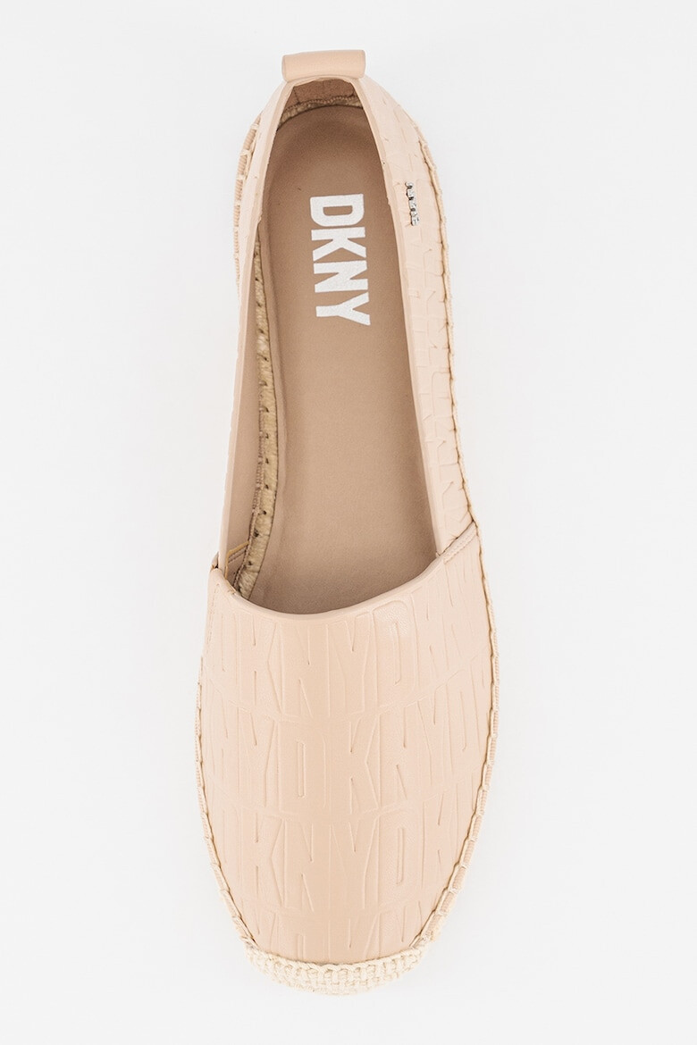 DKNY Espadrile din piele ecologica cu logo Makalina - Pled.ro