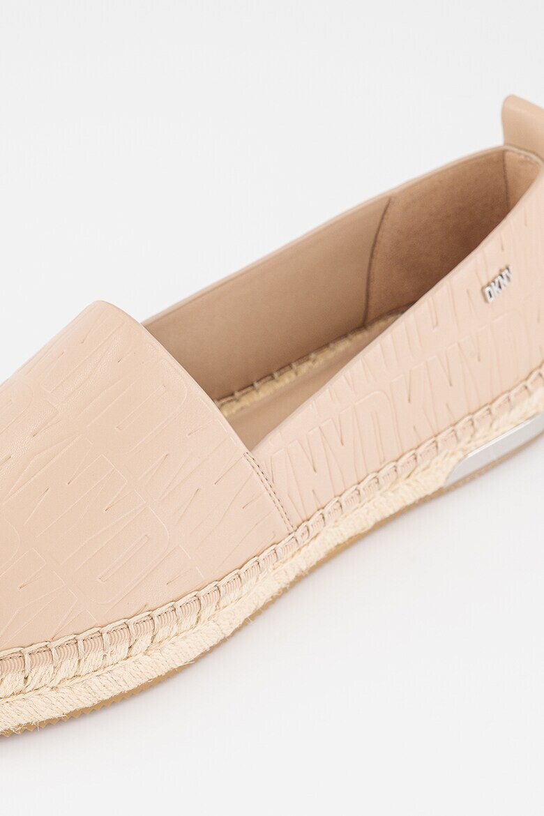 DKNY Espadrile din piele ecologica cu logo Makalina - Pled.ro