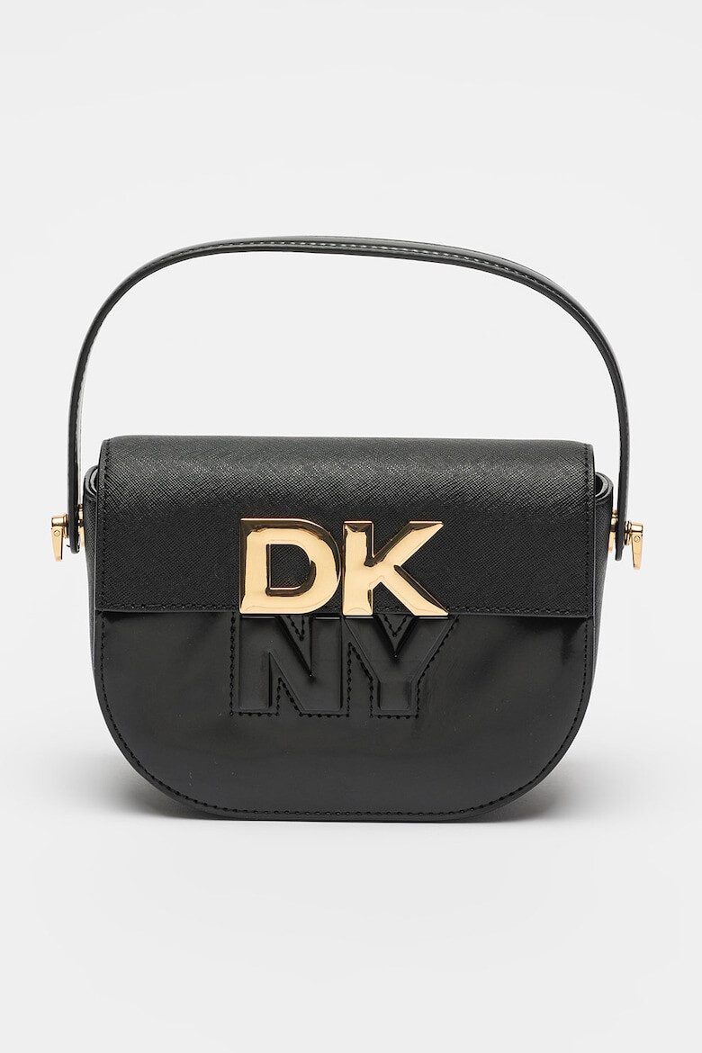 DKNY Geanta crossbody din piele cu aplicatie logo - Pled.ro