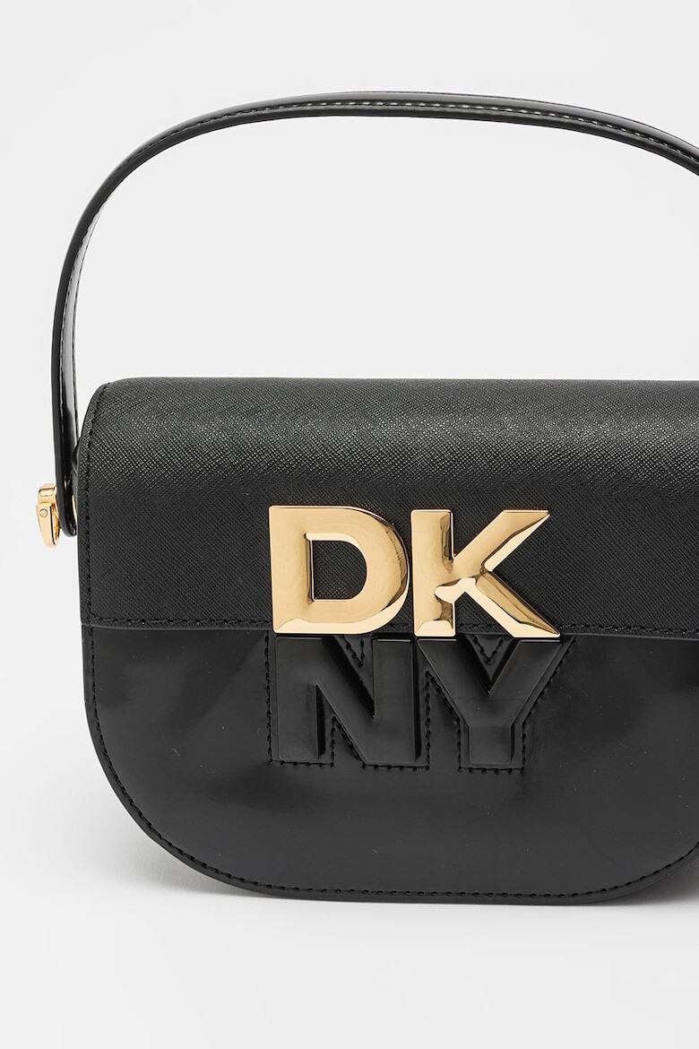 DKNY Geanta crossbody din piele cu aplicatie logo - Pled.ro