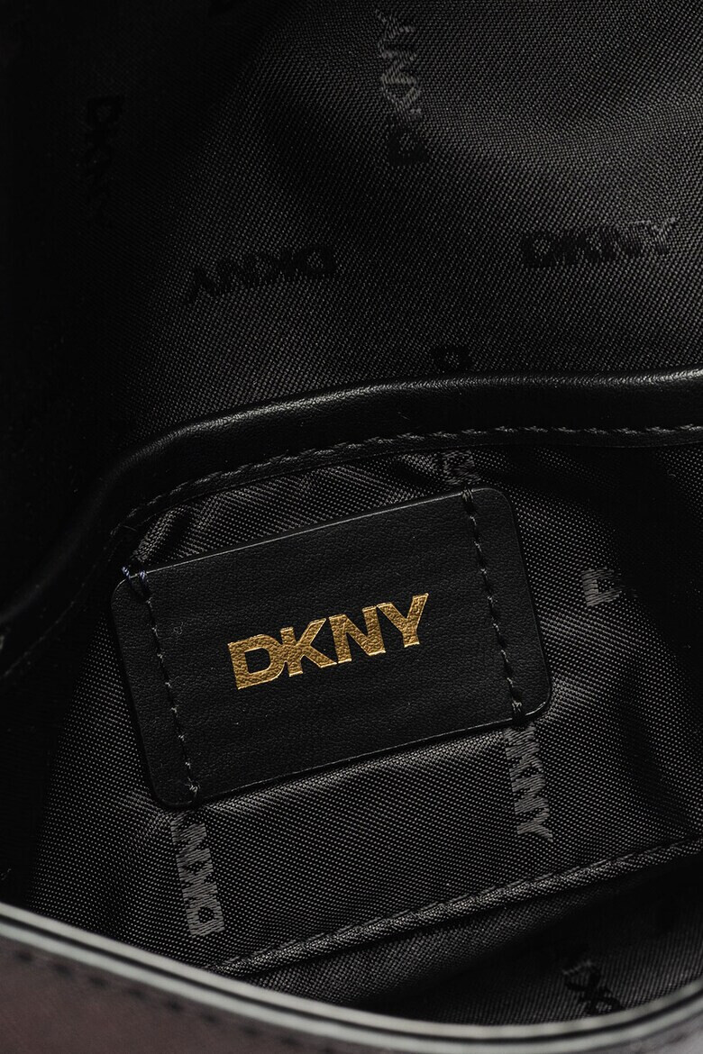 DKNY Geanta crossbody din piele cu aplicatie logo - Pled.ro