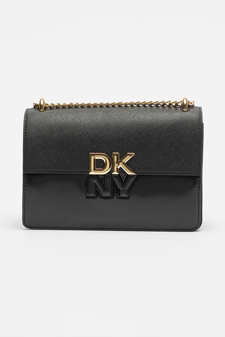 DKNY Geanta crossbody din piele cu clapa Echo - Pled.ro