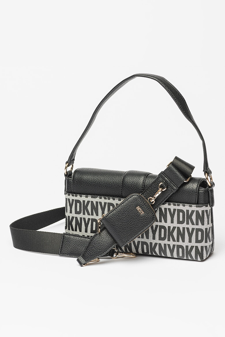 DKNY Geanta de piele ecologica cu etui detasabil Chriselle - Pled.ro