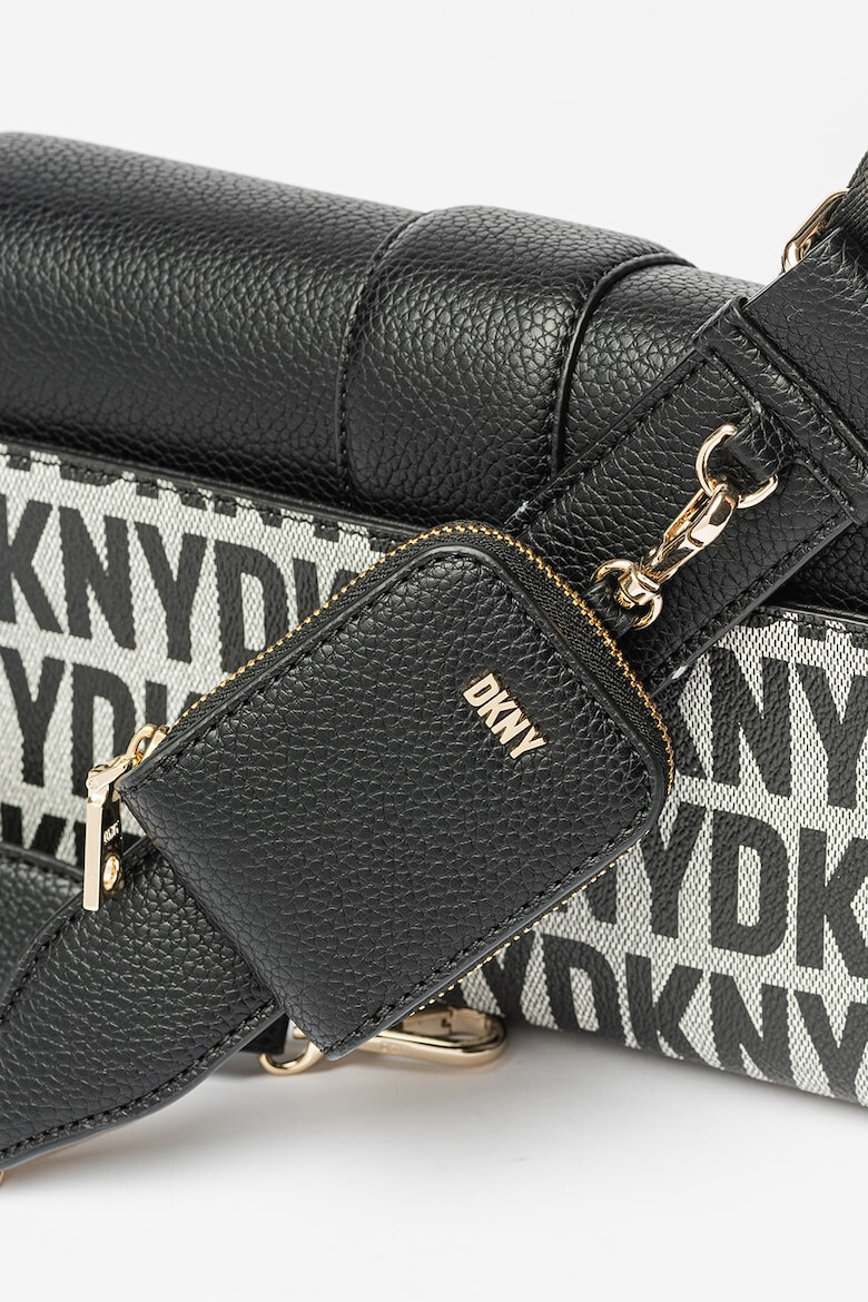 DKNY Geanta de piele ecologica cu etui detasabil Chriselle - Pled.ro