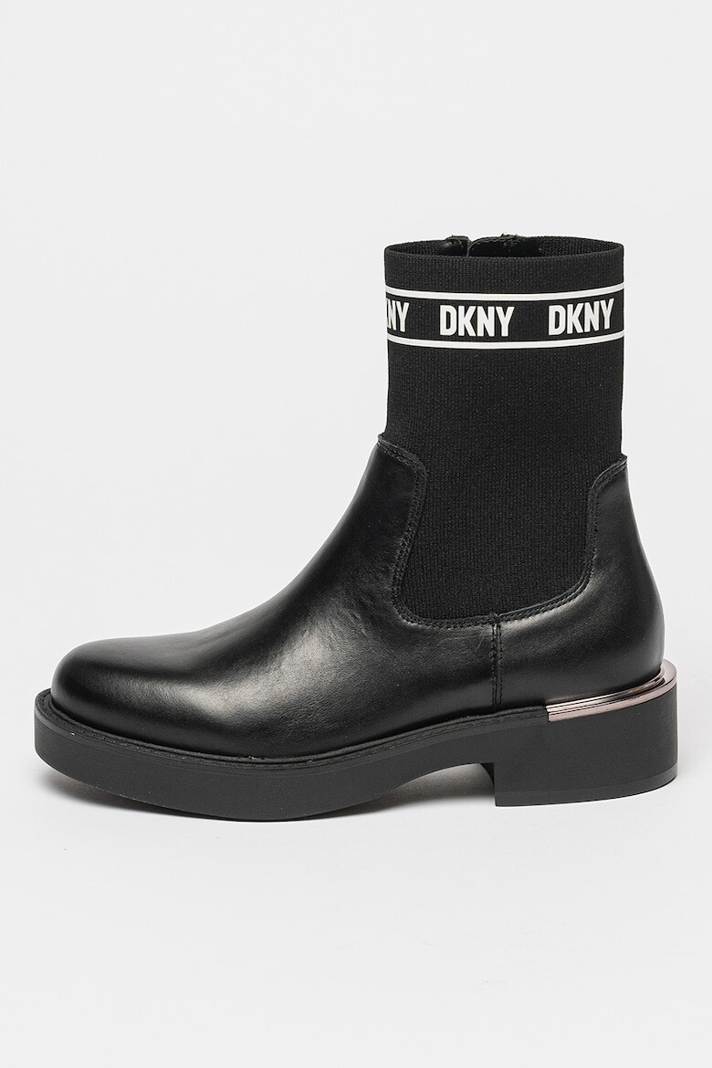 DKNY Ghete Chelsea din piele - Pled.ro