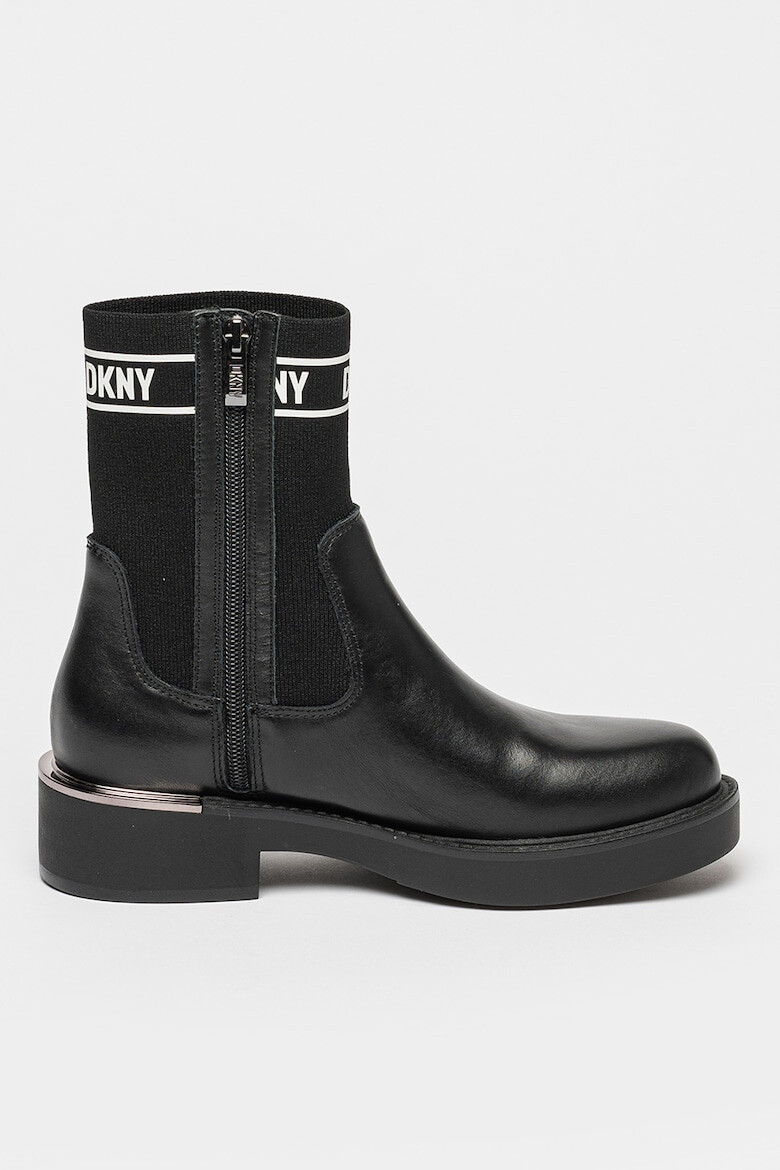 DKNY Ghete Chelsea din piele - Pled.ro