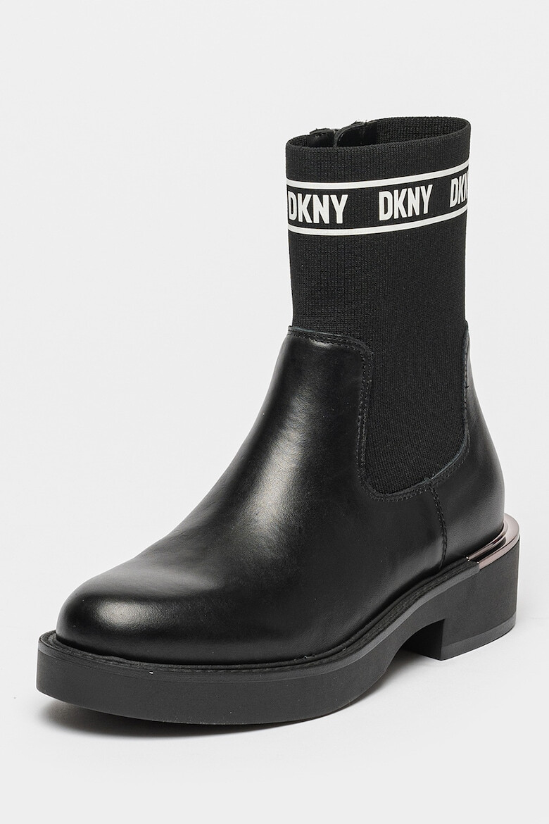 DKNY Ghete Chelsea din piele - Pled.ro