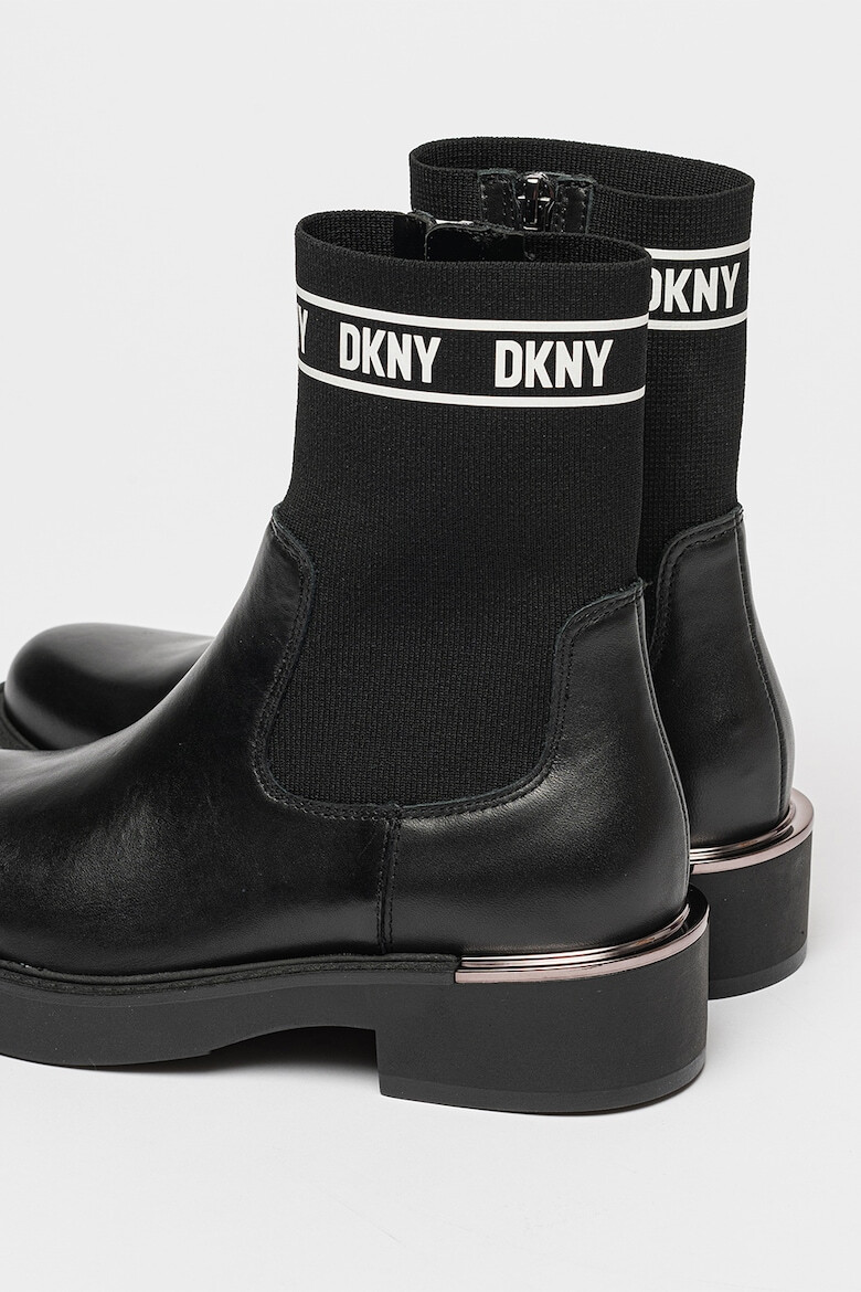 DKNY Ghete Chelsea din piele - Pled.ro