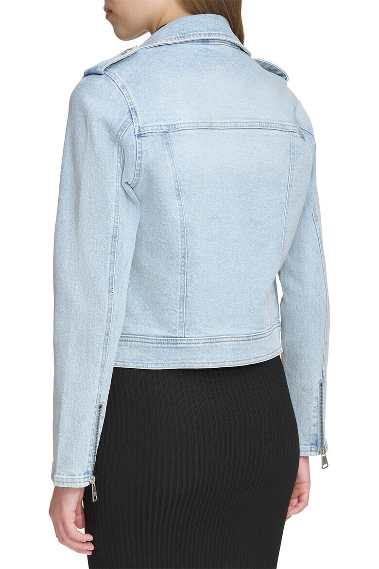 DKNY Jacheta biker din denim - Pled.ro