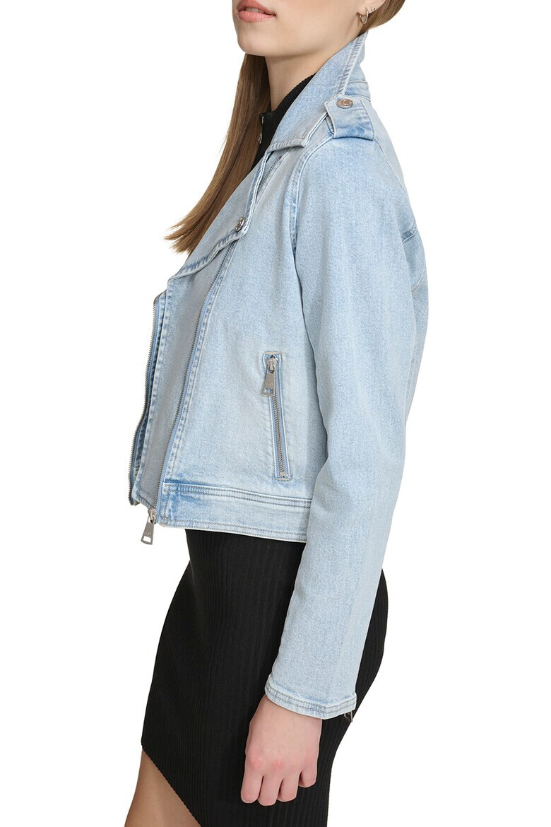 DKNY Jacheta biker din denim - Pled.ro