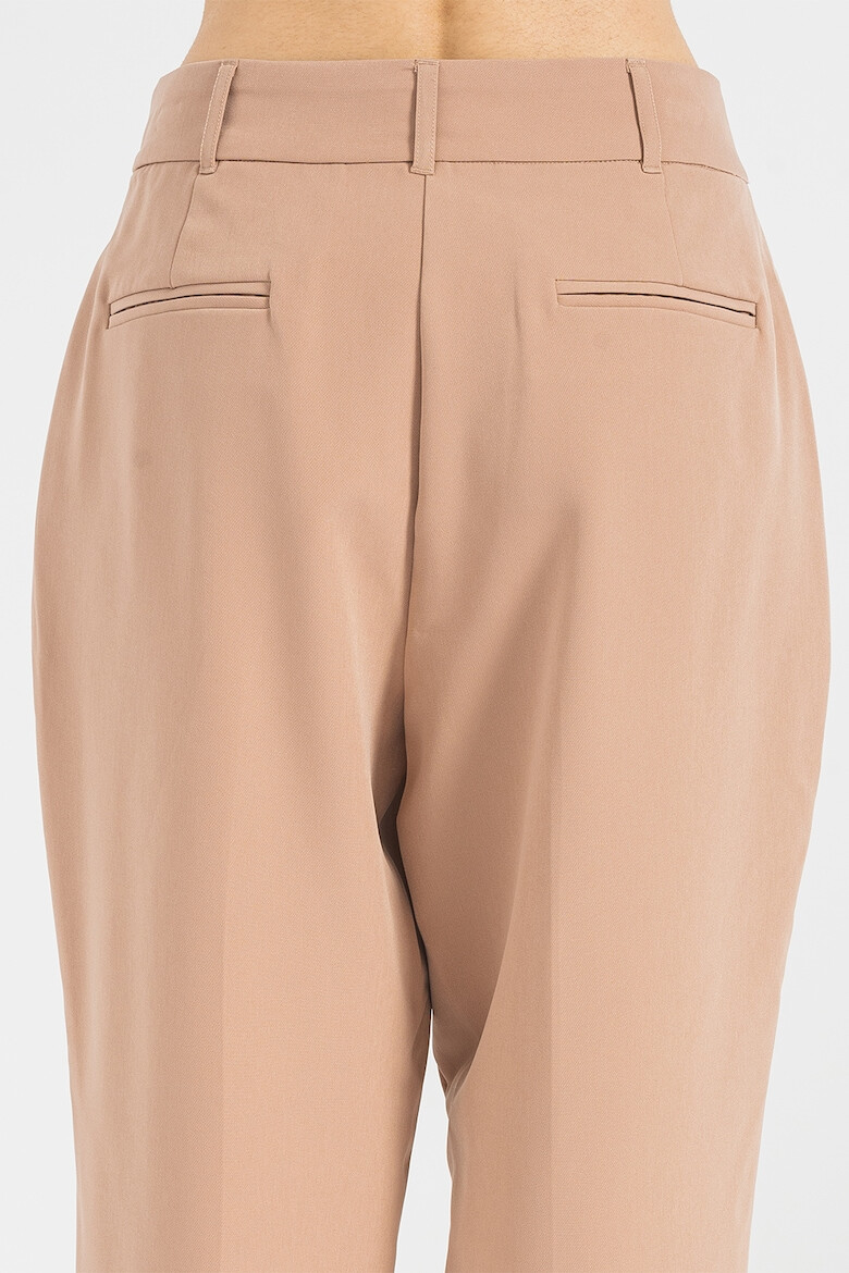 DKNY Pantaloni crop cu talie inalta - Pled.ro