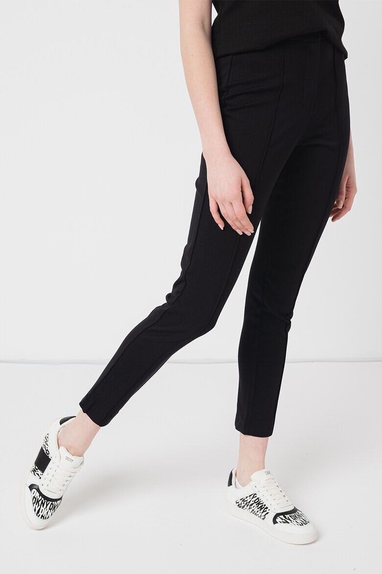 DKNY Pantaloni crop slim fit - Pled.ro