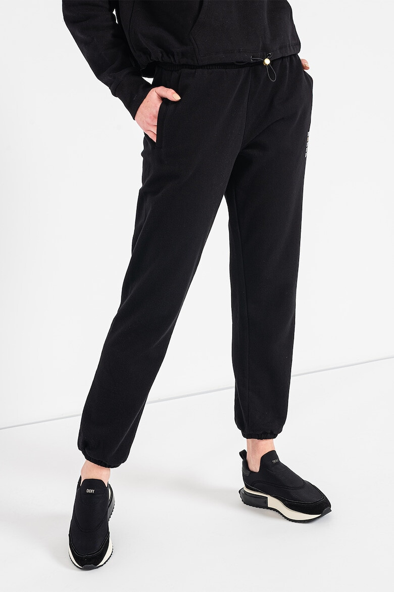 DKNY Pantaloni cu imprimeu logo pentru fitness - Pled.ro