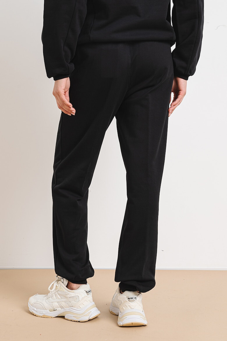 DKNY Pantaloni de trening uni de bumbac - Pled.ro