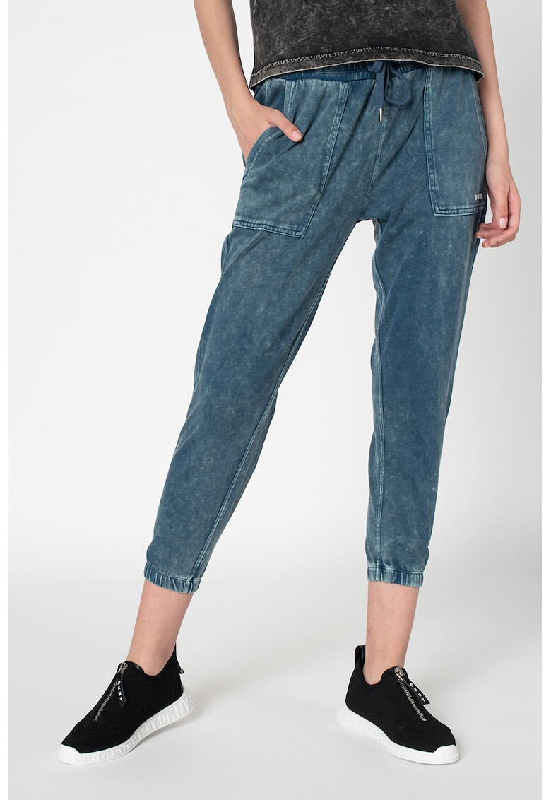 DKNY Pantaloni jogger crop - Pled.ro