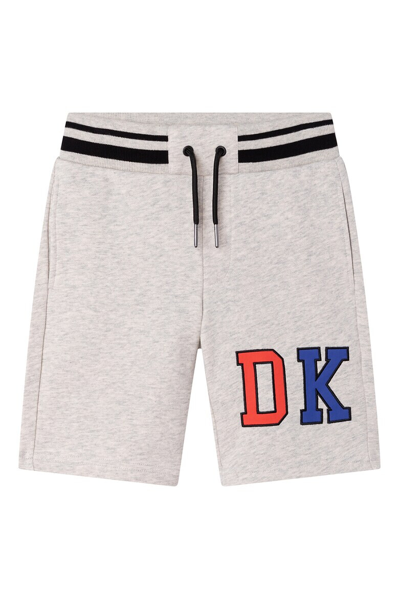 DKNY Pantaloni scurti cu snur de ajustare si logo - Pled.ro