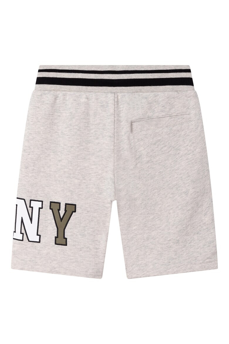 DKNY Pantaloni scurti cu snur de ajustare si logo - Pled.ro