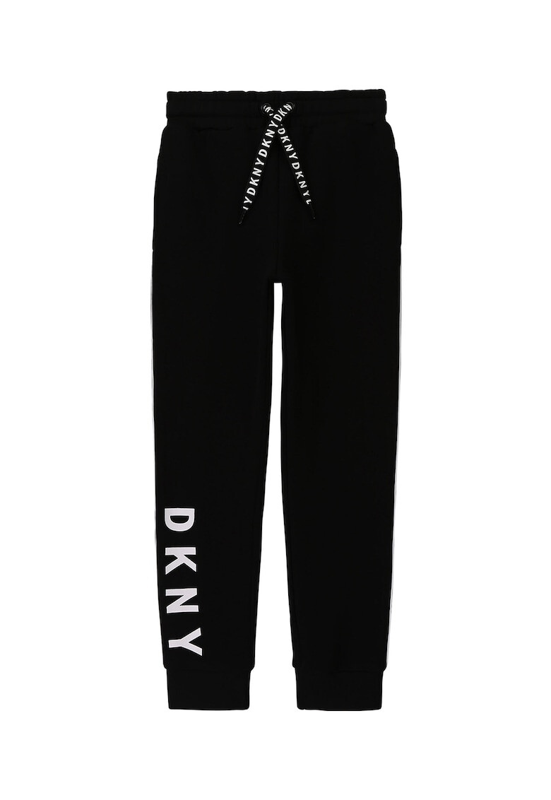 DKNY Pantaloni sport cu detaliu logo - Pled.ro