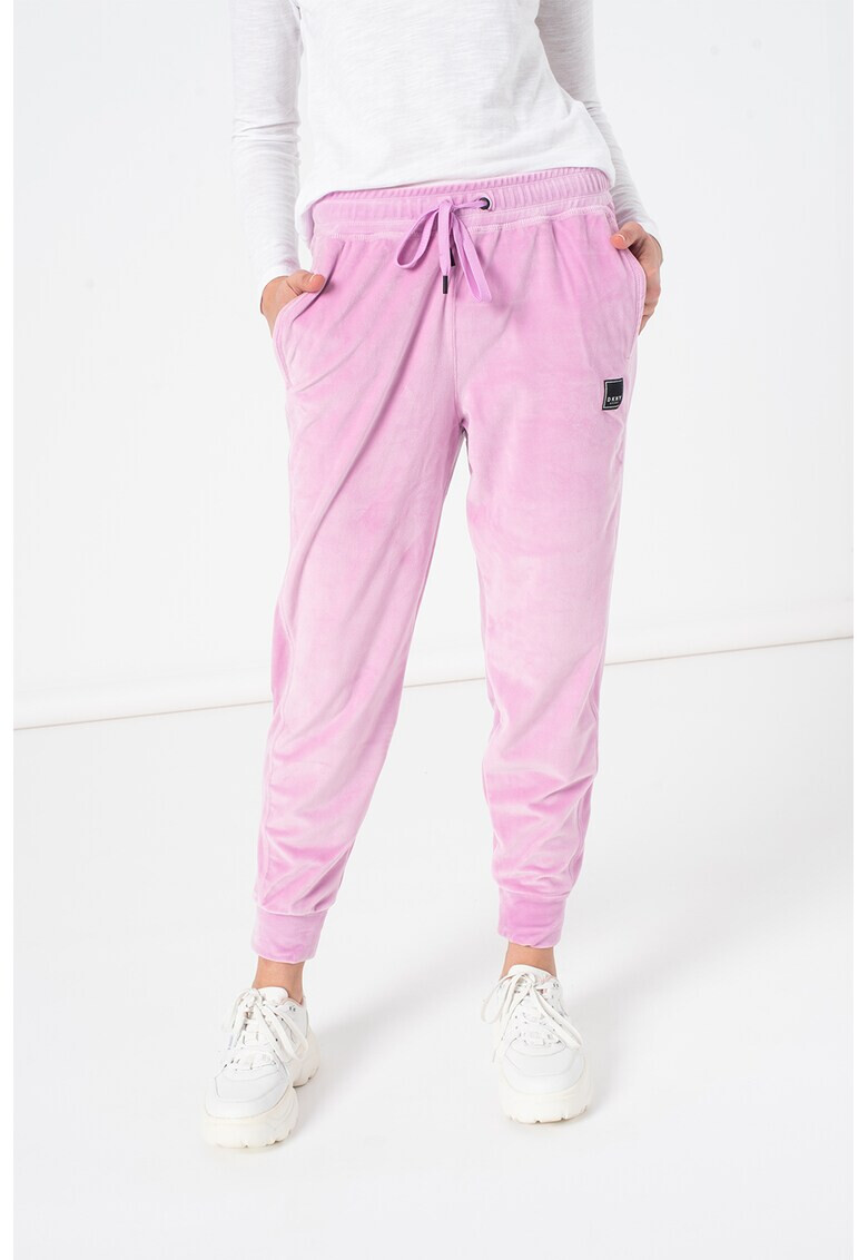 DKNY Pantaloni sport relaxed fit de catifea - Pled.ro