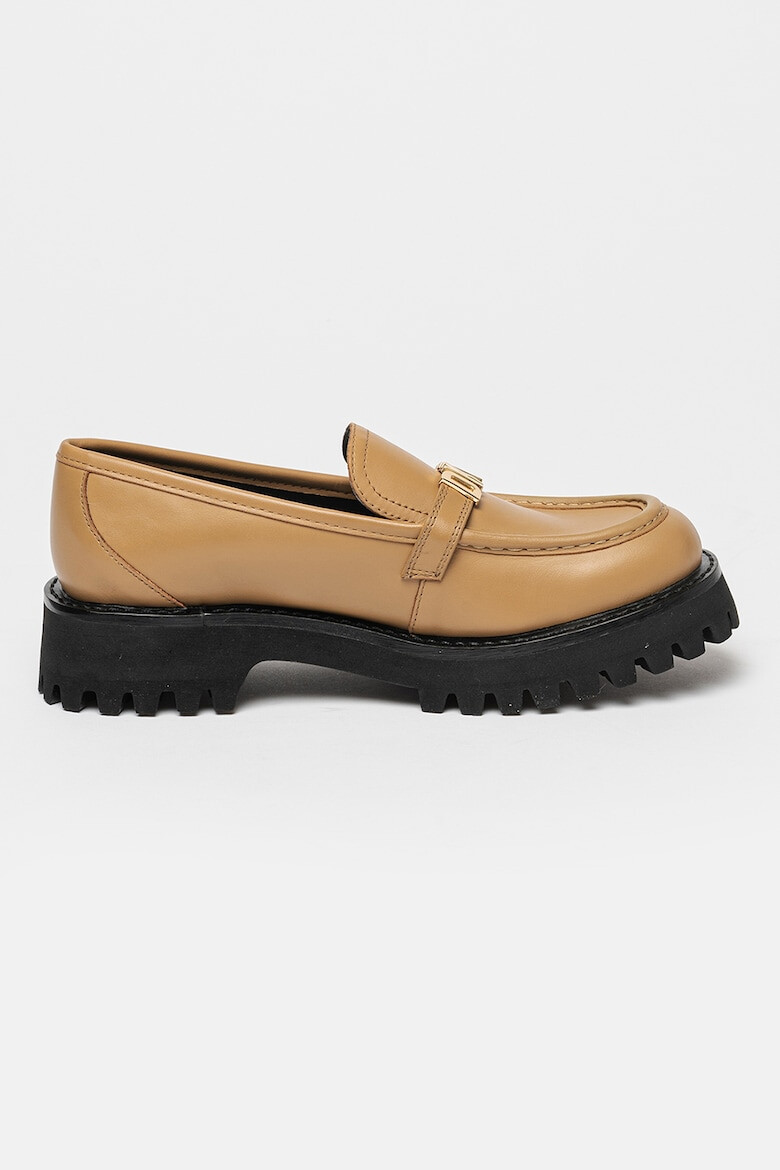 DKNY Pantofi loafer din piele cu detalii logo - Pled.ro