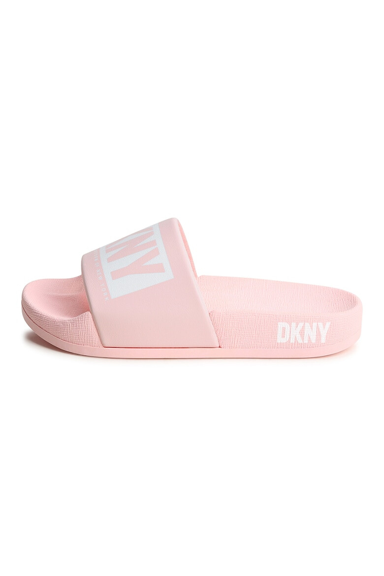 DKNY Papuci cu imprimeu logo - Pled.ro