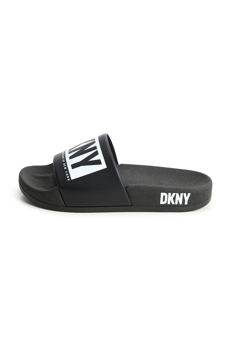 DKNY Papuci cu imprimeu logo - Pled.ro