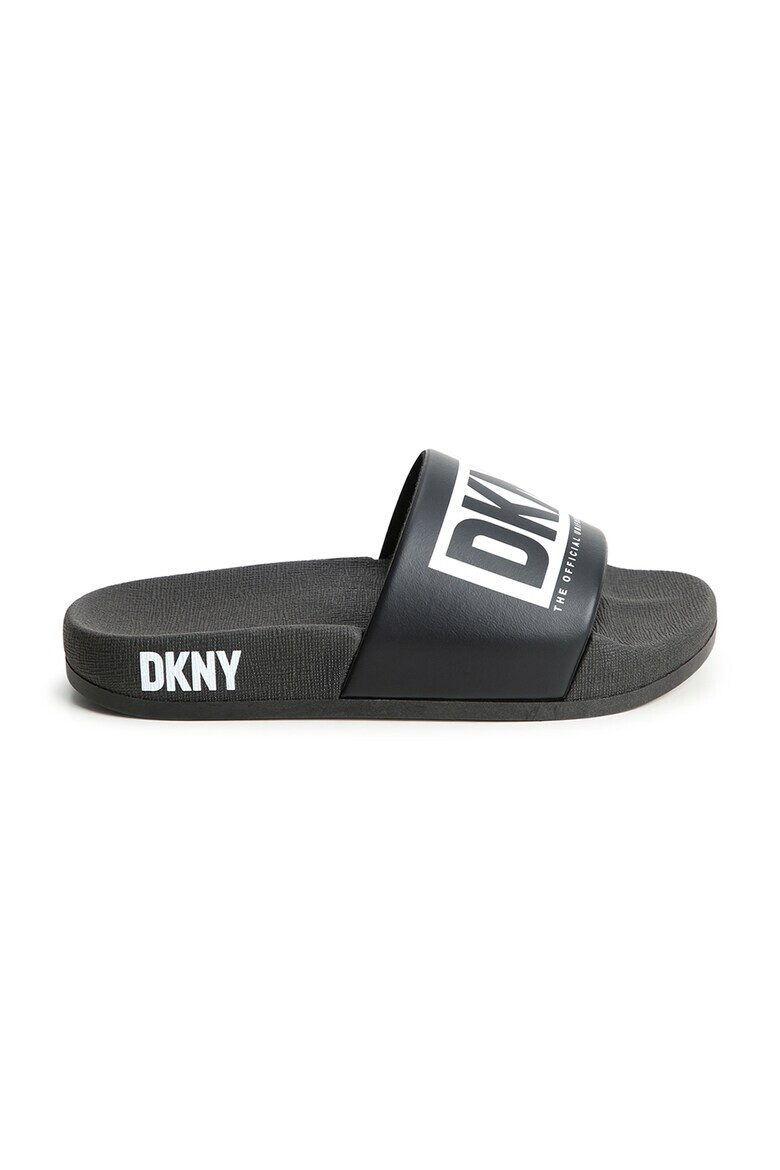 DKNY Papuci cu imprimeu logo - Pled.ro