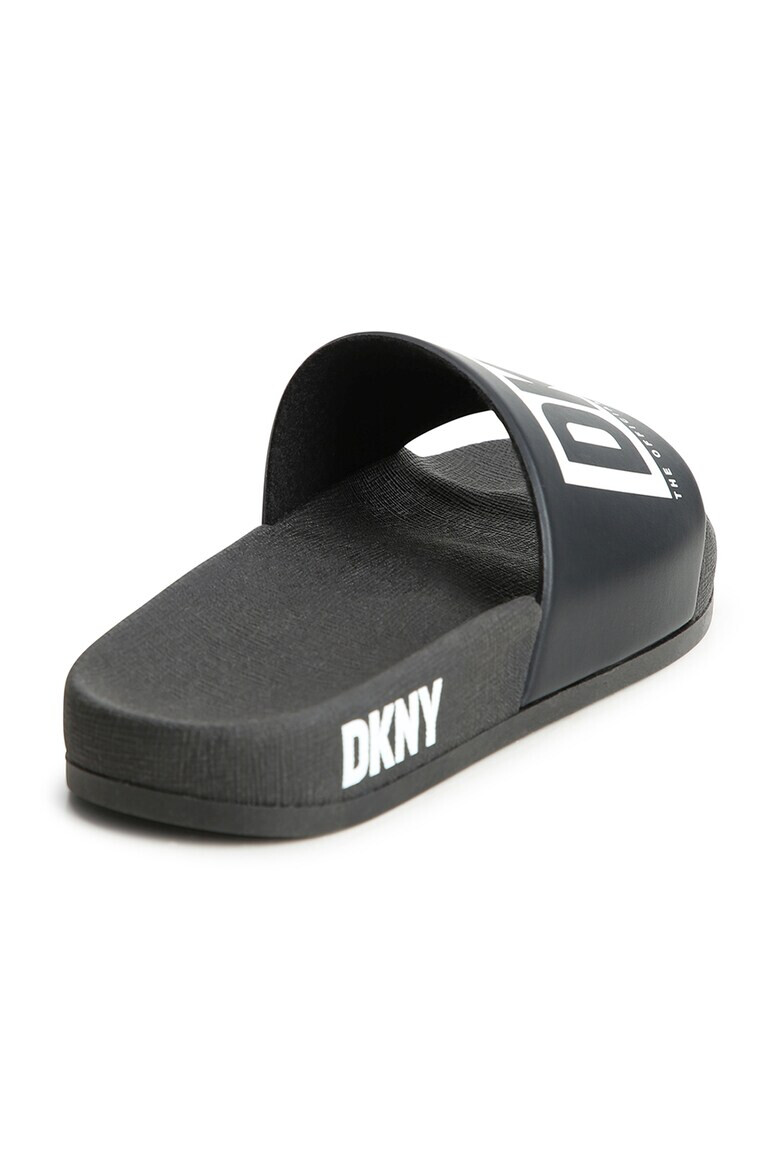 DKNY Papuci cu imprimeu logo - Pled.ro