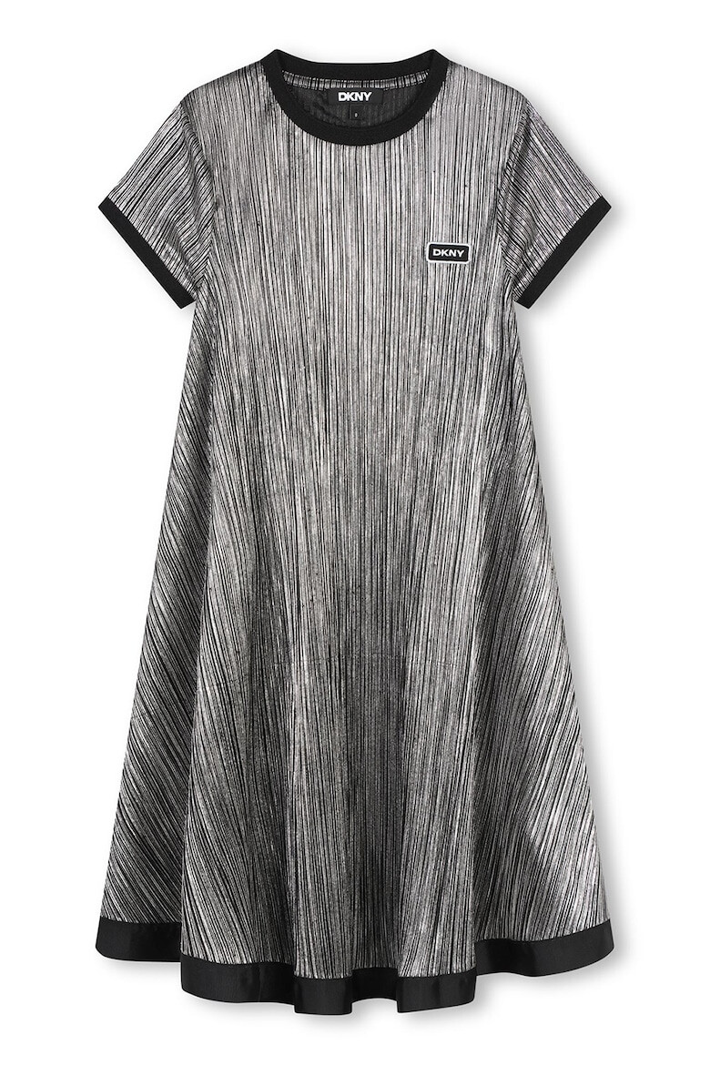 DKNY Rochie evazata cu aplicatie metalica - Pled.ro