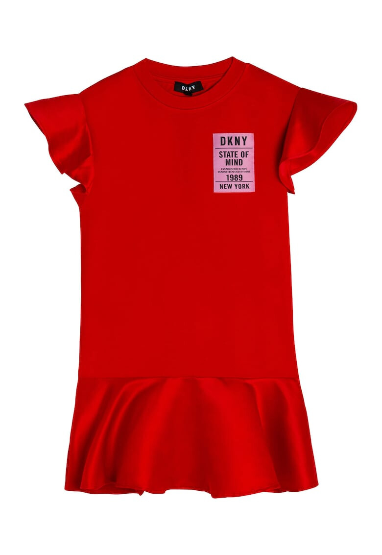 DKNY Rochie tricou cu aplicatie logo - Pled.ro