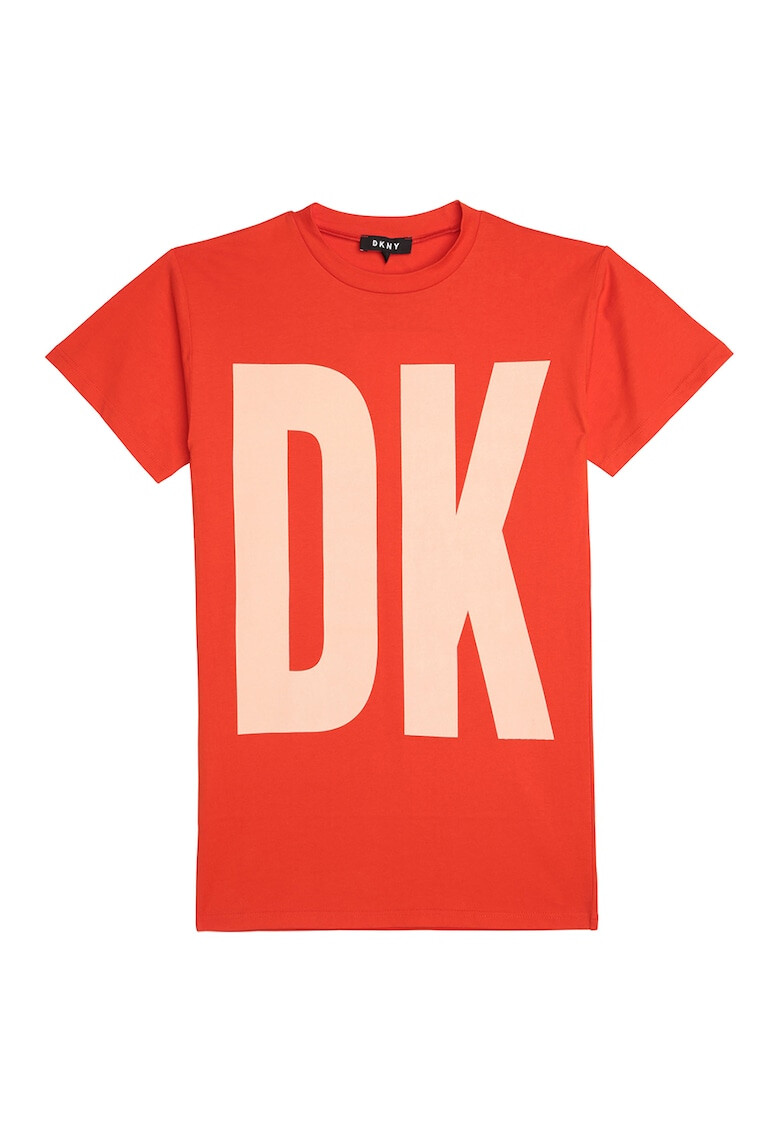 DKNY Rochie-tricou cu imprimeu logo - Pled.ro