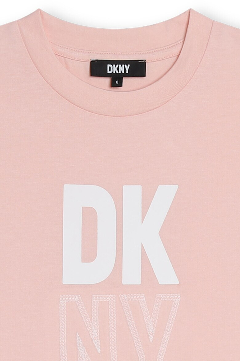 DKNY Rochie-tricou cu imprimeu logo - Pled.ro