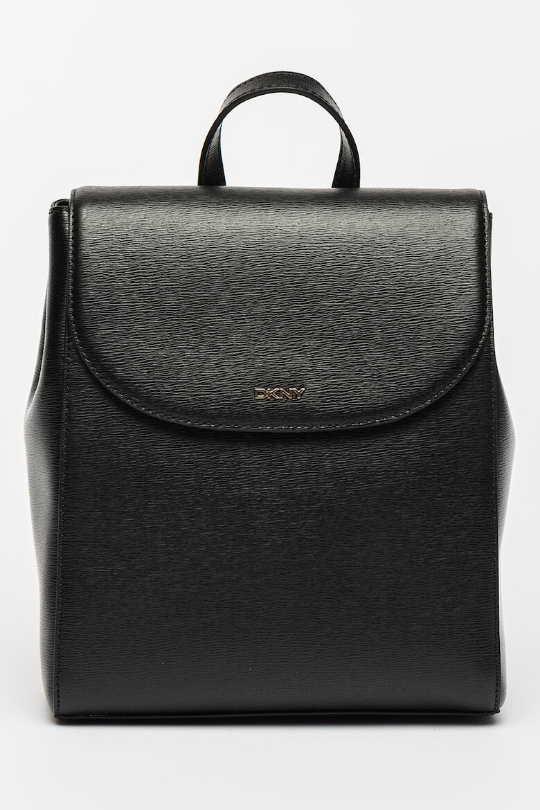 DKNY Rucsac din piele saffiano cu aplicatie logo Bryant - Pled.ro