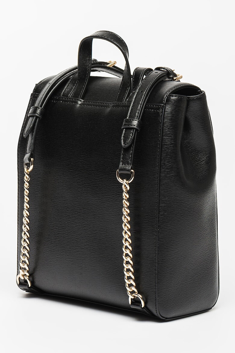 DKNY Rucsac din piele saffiano cu aplicatie logo Bryant - Pled.ro